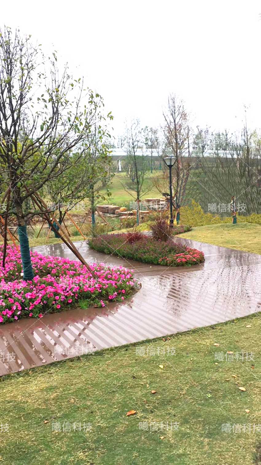 黃檀木色鋁合金地板定制廠家