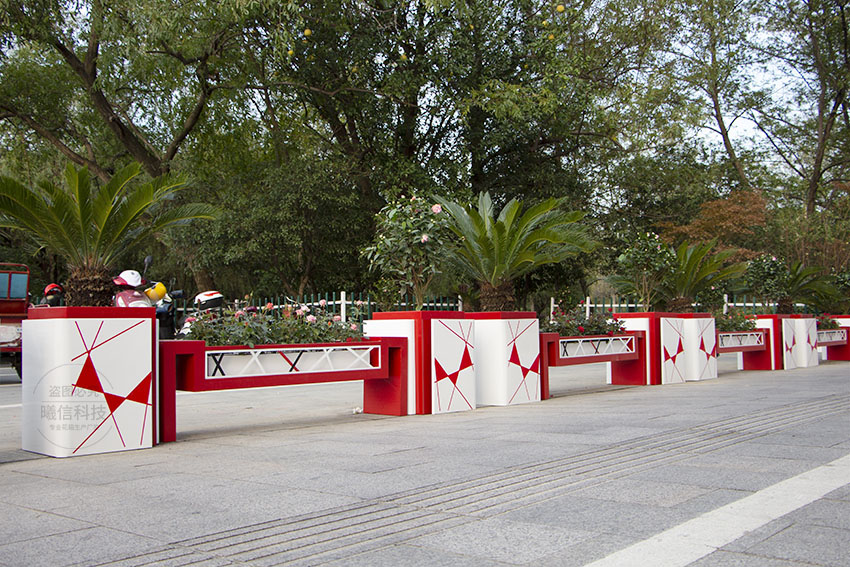 停車場(chǎng)花箱浙江嘉興案例